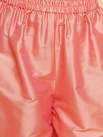 Thumbnail for Girls Embroidered Angrakha Kurta with Trousers & Dupatta for Kids - Bhama - Distacart