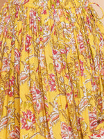 Thumbnail for Girls Printed Ready to Wear Lehenga & Blouse With Dupatta for Kids - Bhama - Distacart