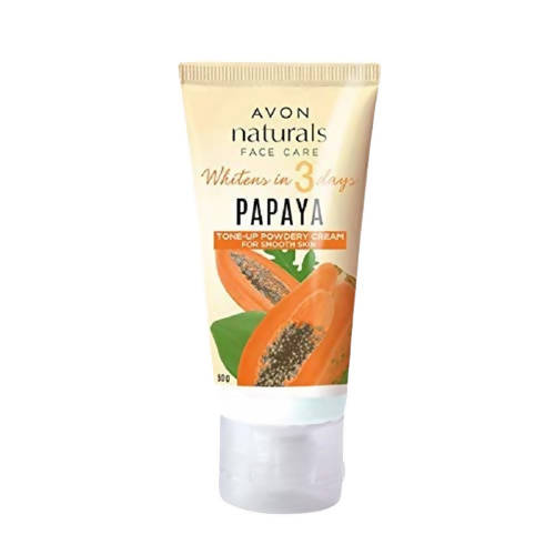 Avon Naturals Face Care Papaya Tone-up powdery Cream - Distacart