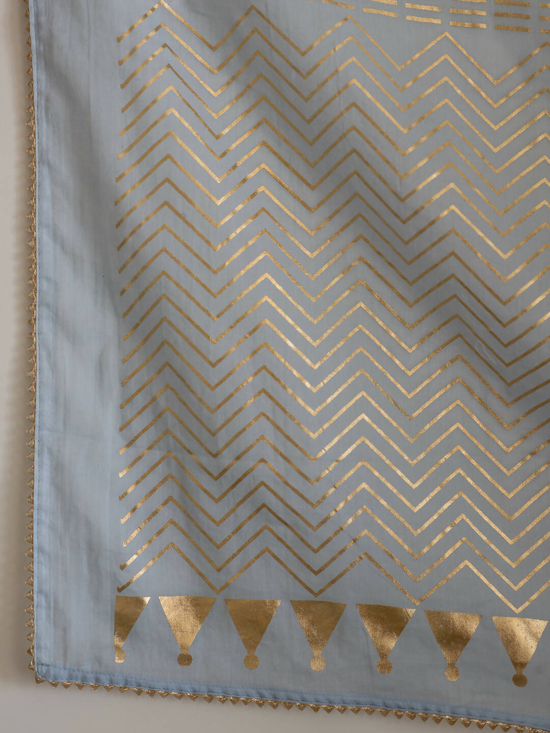 Suta Blue Floral Cotton Blend Saree - Distacart