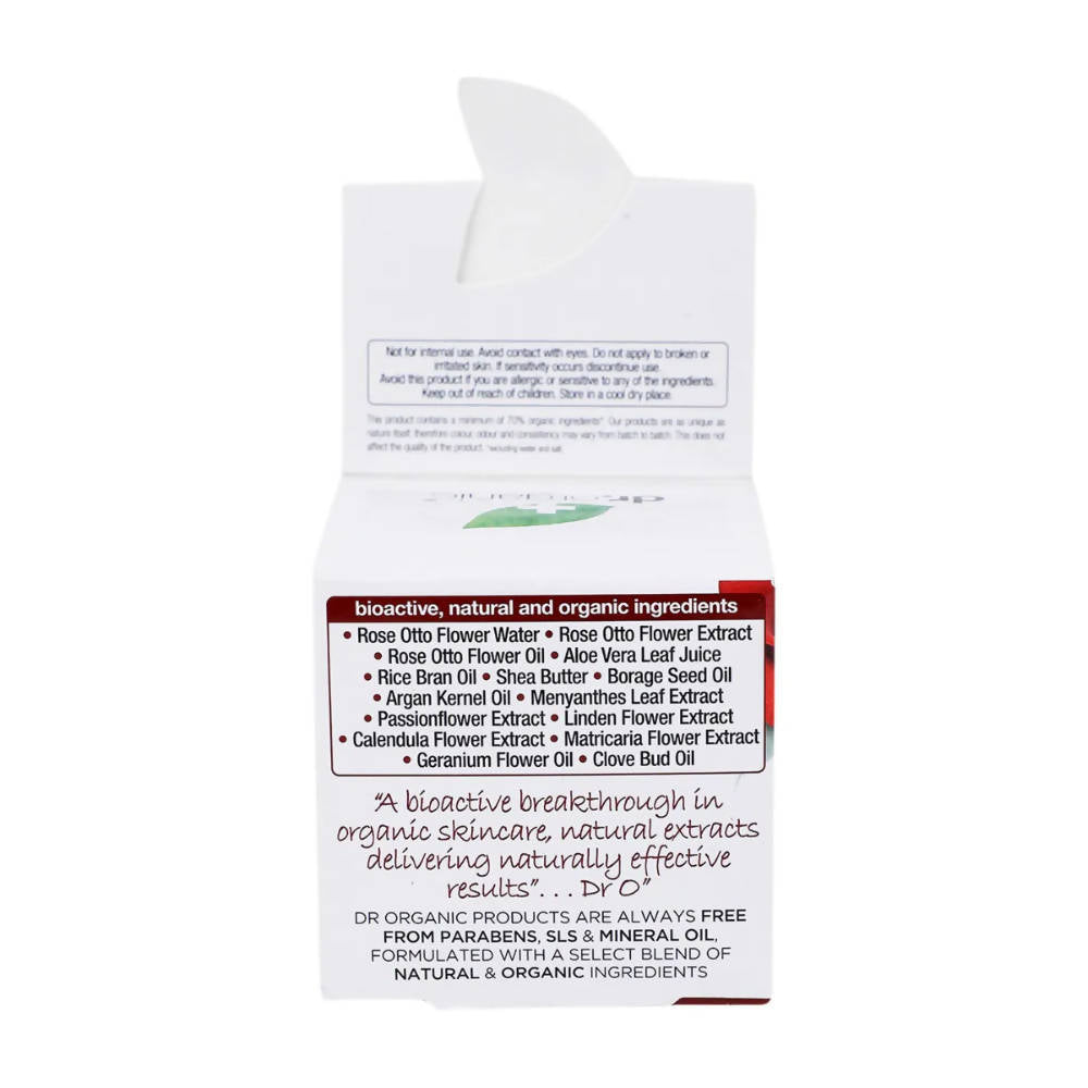 Dr.Organic Rose Otto Day Cream - Distacart