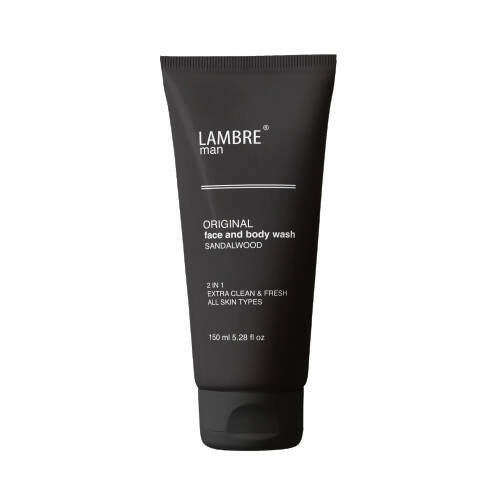 Lambre Man Original Face and Body Wash (Sandalwood) - Distacart