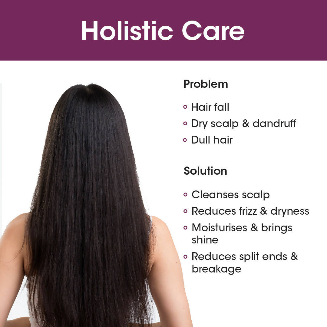 TAC - The Ayurveda Co. Onion Hair Shampoo for Hair Regrowth & Frizz Free Hair - Distacart