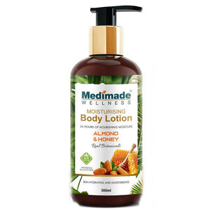 Medimade Wellness Almond and Honey Moisturising Body Lotion - Distacart