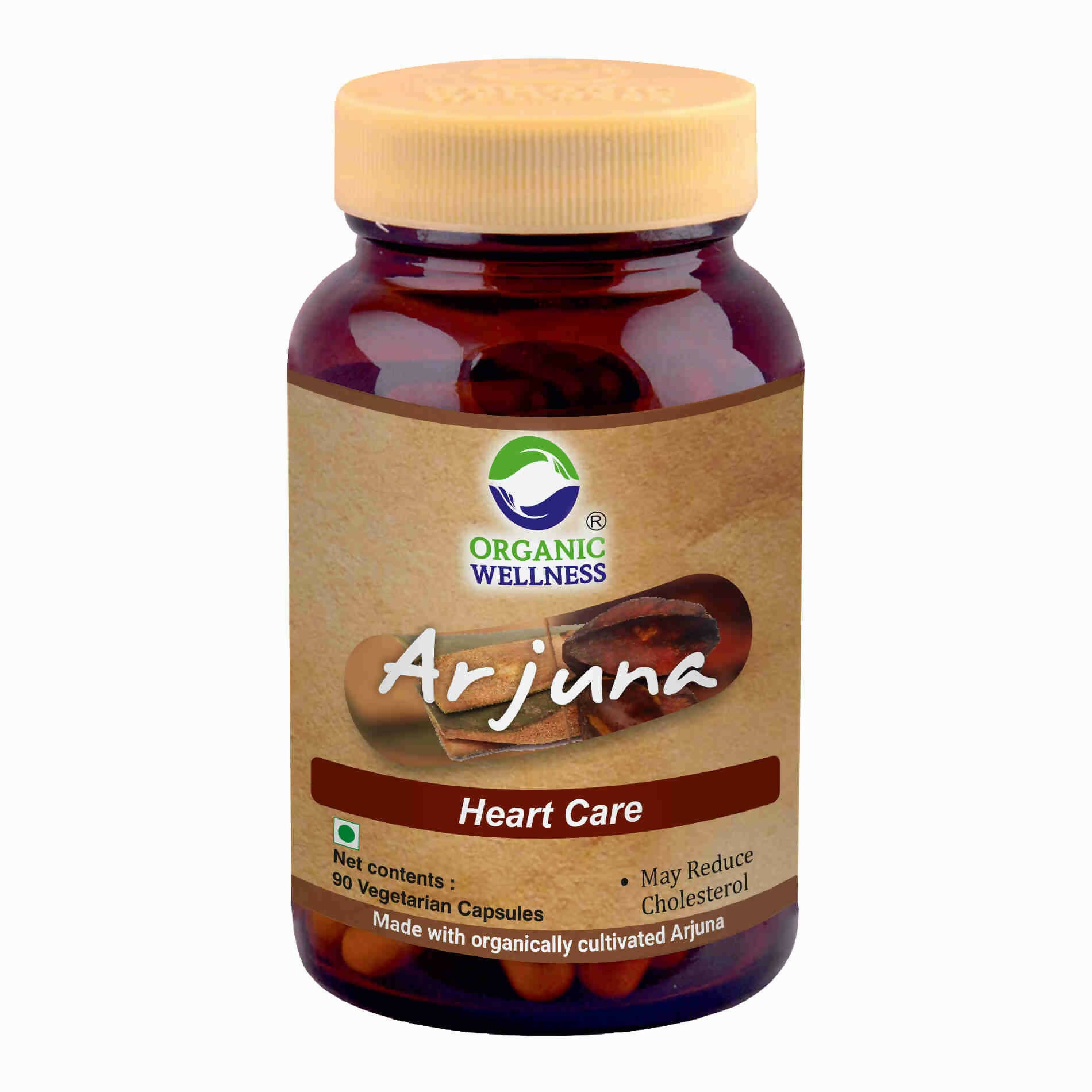Organic Wellness Arjuna Capsules - Distacart