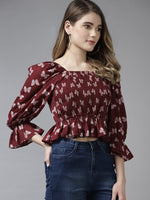Thumbnail for NOZ2TOZ Women's PRINTED TOP - Distacart