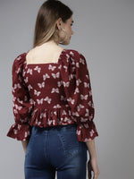 Thumbnail for NOZ2TOZ Women's PRINTED TOP - Distacart