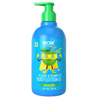 Wow Skin Science Kids Plush & Plump Body Lotion - Green Apple - Distacart