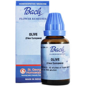 St. George's Bach Flower Remedies Olive Dilution