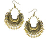 Gold-Plated Alloy Oxidised Designer Earrings - The Pari - Distacart
