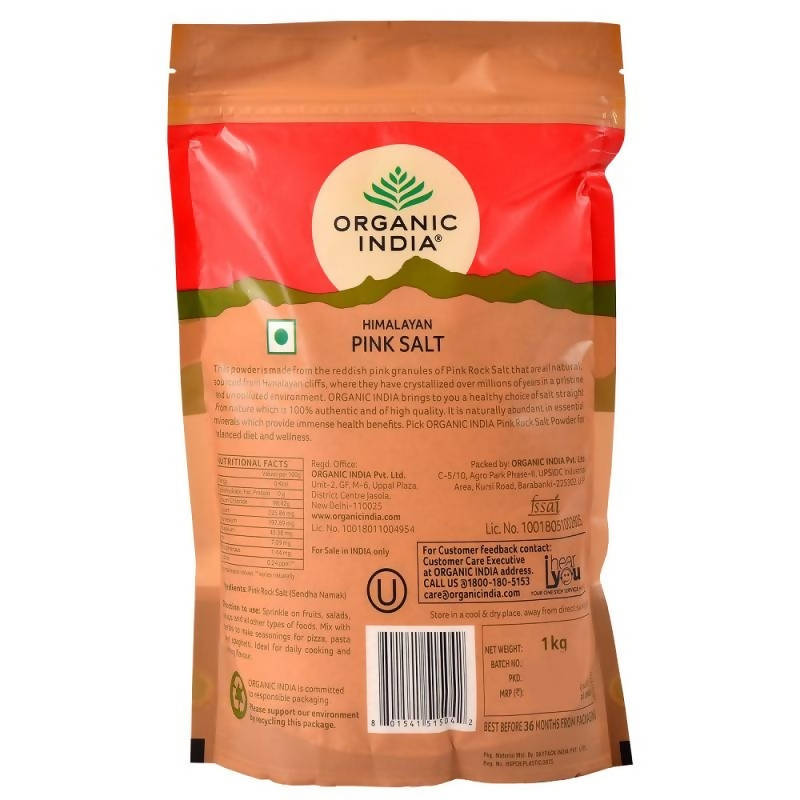 Organic India Pink Rock Salt Powder