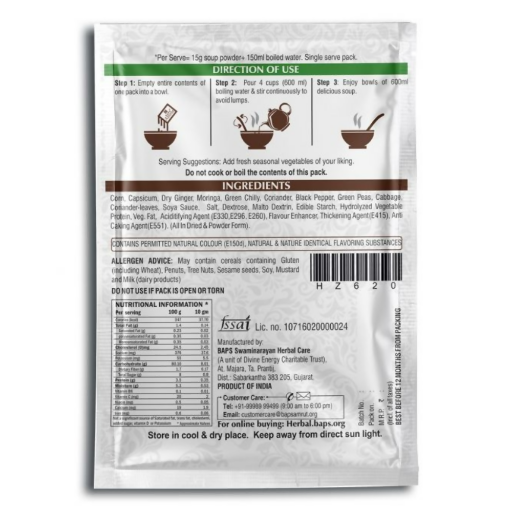 Baps Amrut Hot & Sour Soup - Distacart