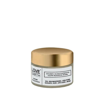 Love Earth Vitamin C & Glutathione Glow Sleeping Mask - Distacart