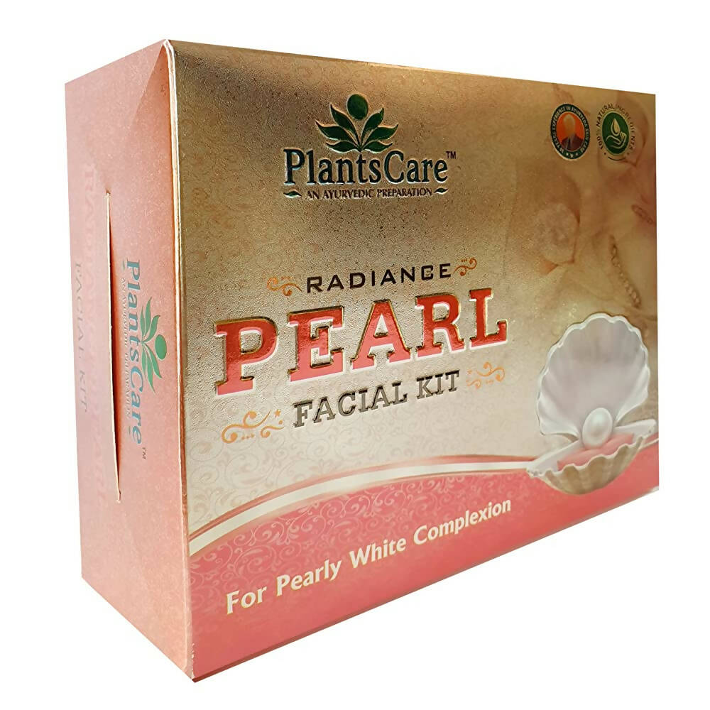 Plants Care Radiance Pearl Facial Kit 170g - Distacart