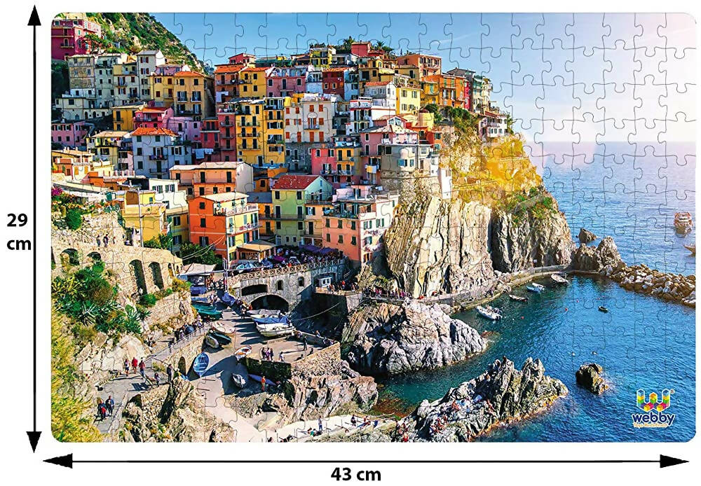 Webby Cinque Terre & Italy Jigsaw Puzzle- 252 Pcs - Distacart