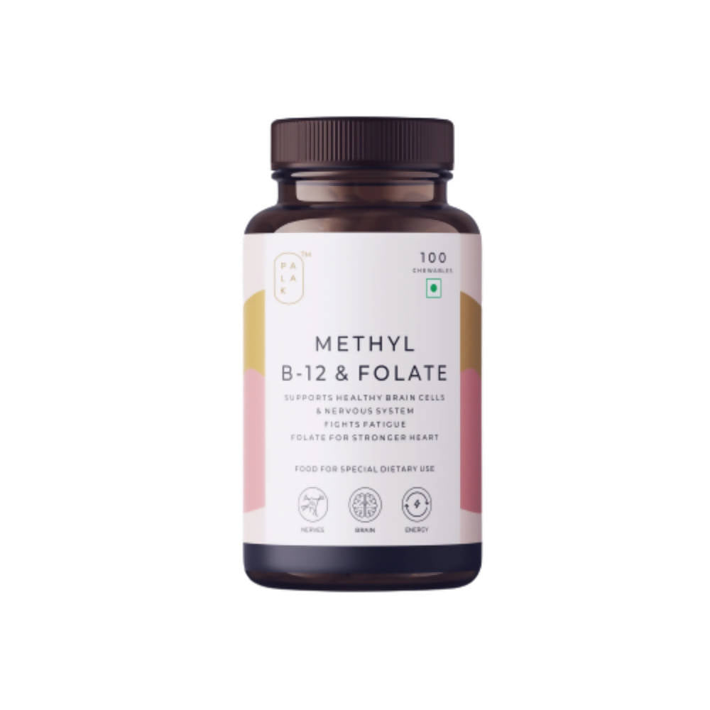 Palak Notes Methyl B-12 & Folate Chewable Tablets