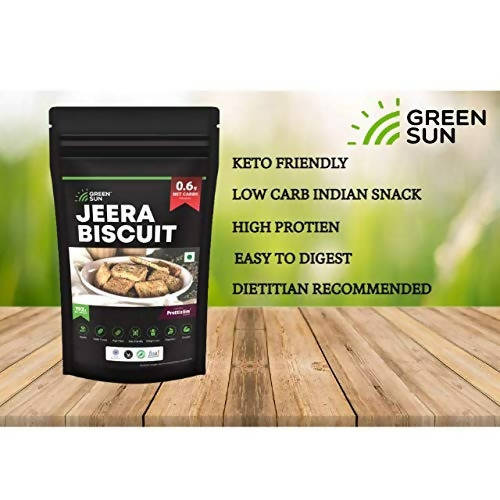 Green Sun Low Carb Jeera Biscuits
