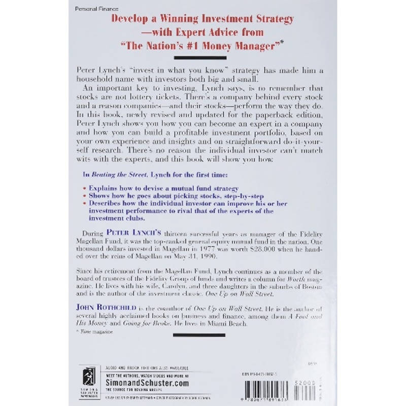 Peter Lynch Beating The Street