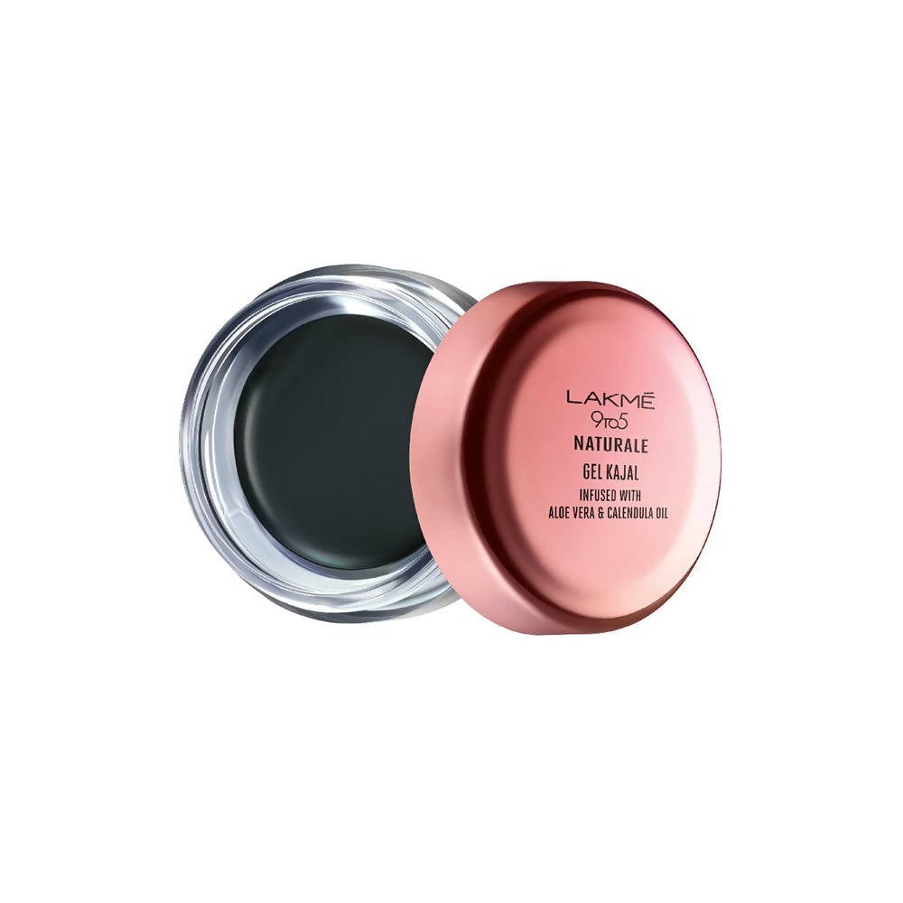 Lakme 9To5 Naturale Gel Kajal - Black - Distacart