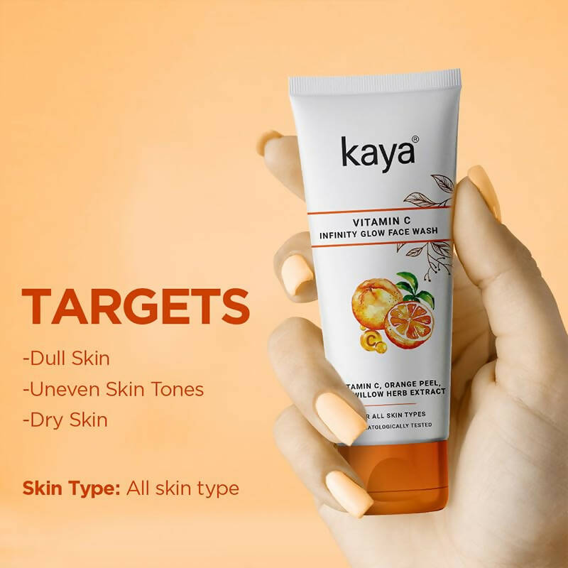 Kaya Vitamin C Infinity Glow Face Wash - Distacart