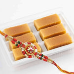 Thumbnail for Fancy Rakhi with Mysorepak - Distacart