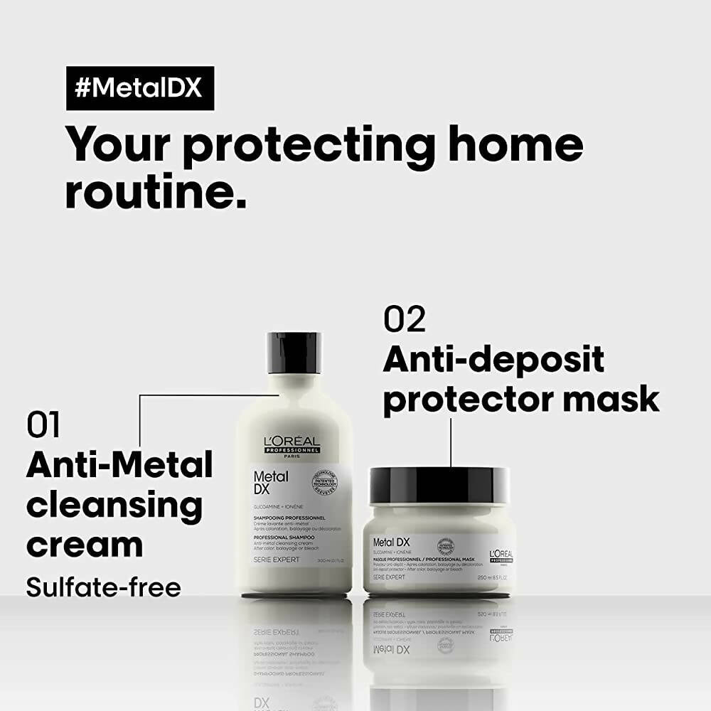 L'Oreal Paris Metal Dx Shampoo & Hair Mask Combo-Serie Expert - Distacart
