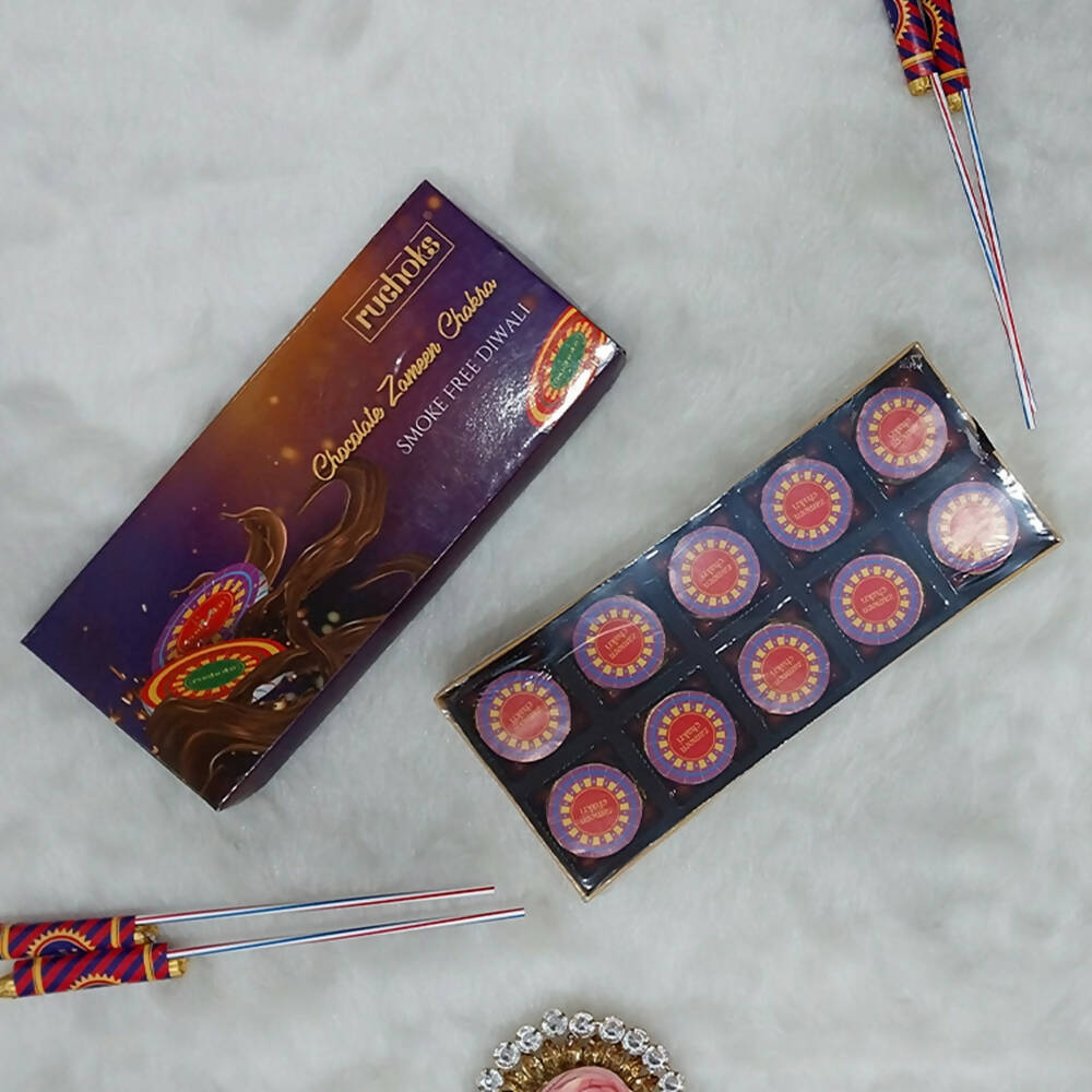Dibha Ruchoks Diwali Premium Chocolate Zameen Chakri Gift Pack - Distacart