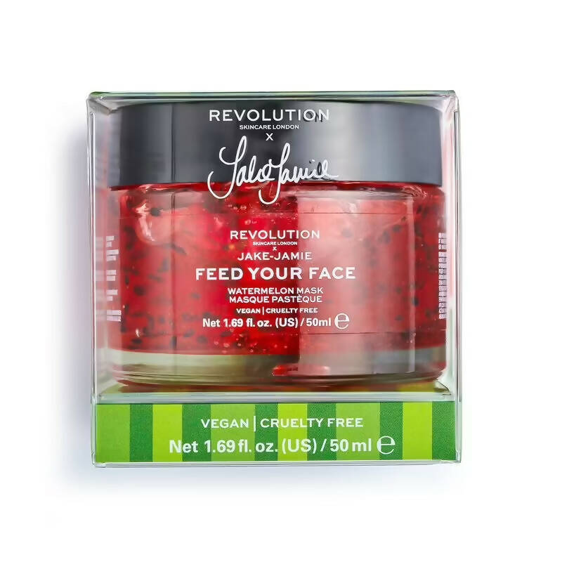 Revolution Skincare X Jake - Jamie Watermelon Hydrating Face Mask - Distacart
