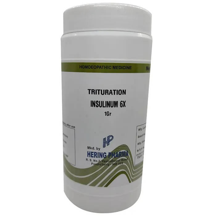 Hering Pharma Insulinum Trituration Tablets - Distacart