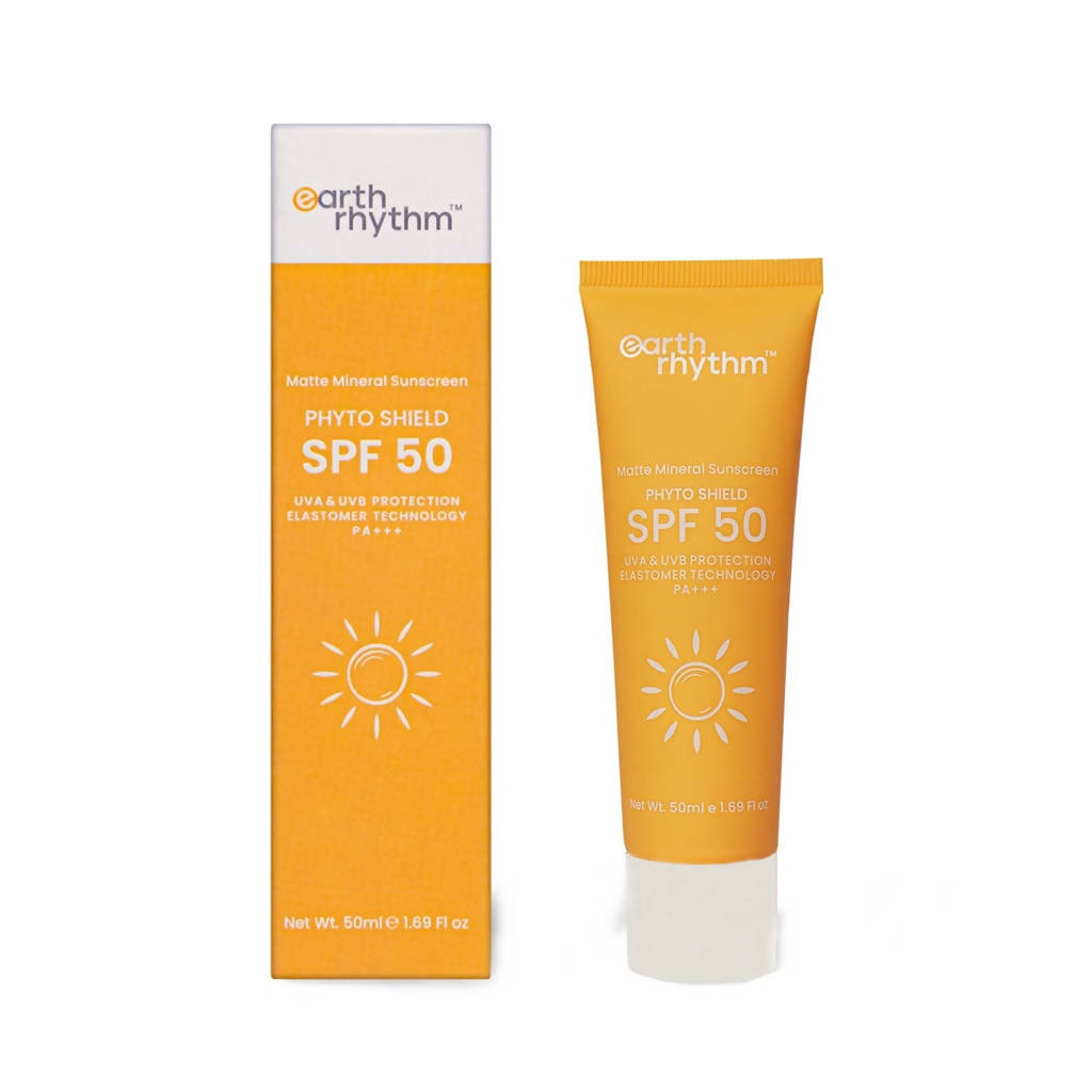 Earth Rhythm Phyto Shield - Spf 50 Matte Mineral Sunscreen - Distacart