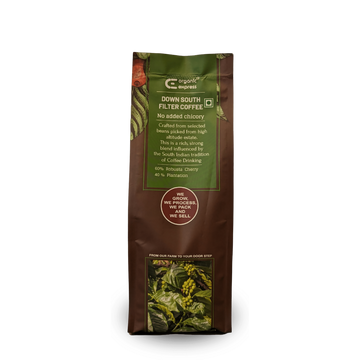 Organic Express Down South Filter Coffee Powder - No Chicory - Distacart