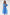 Lil Drama Bollywood Tadka Blue Ghagra Choli Set For Girls - Distacart