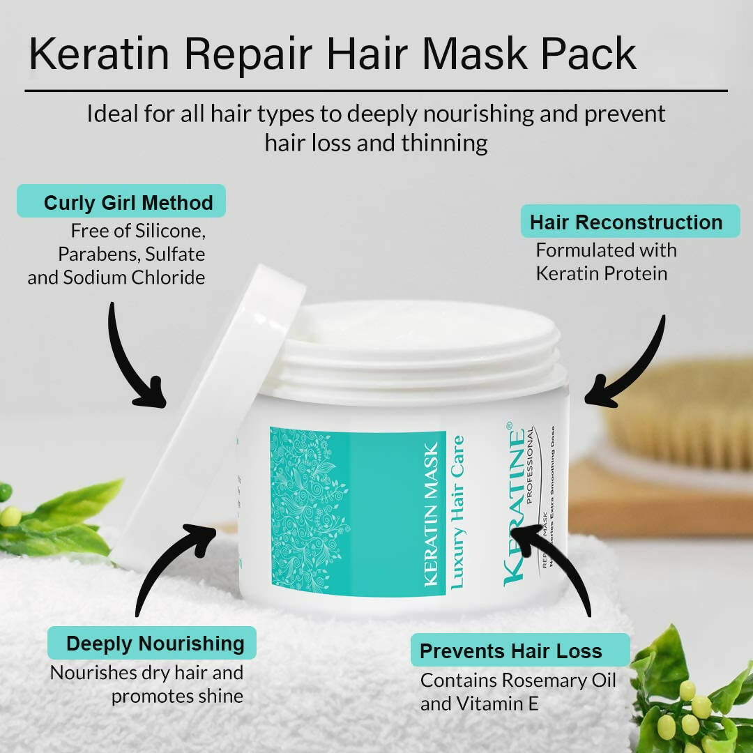 Keratine Professional Super Soft Deep Conditioning Mask - Distacart