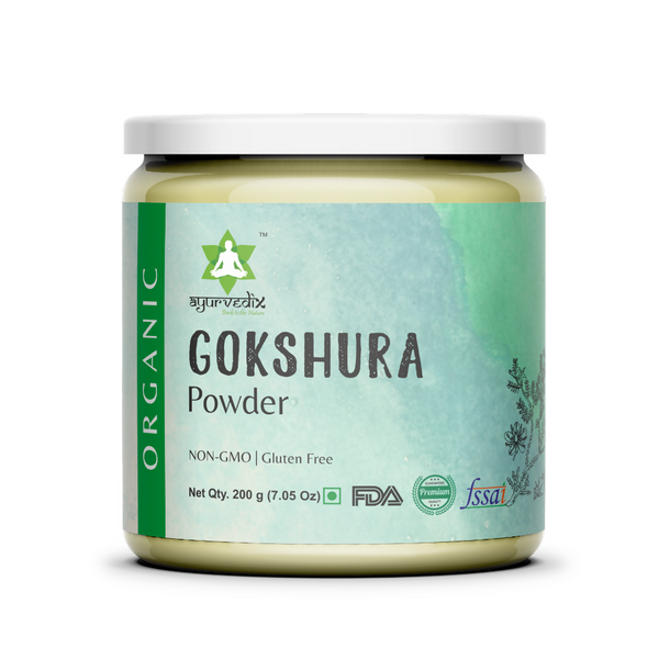 Ayurvedix Organic Gokshura Powder - Distacart