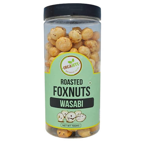 Orgabite Roasted Foxnuts Wasabi