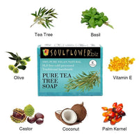 Thumbnail for Soulflower Pure Tea Tree Handmade Soap - Distacart