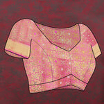 Thumbnail for Lorenvalley Fashion Teal Cotton Woven Design Zari Meenakari Weaving Saree - Distacart