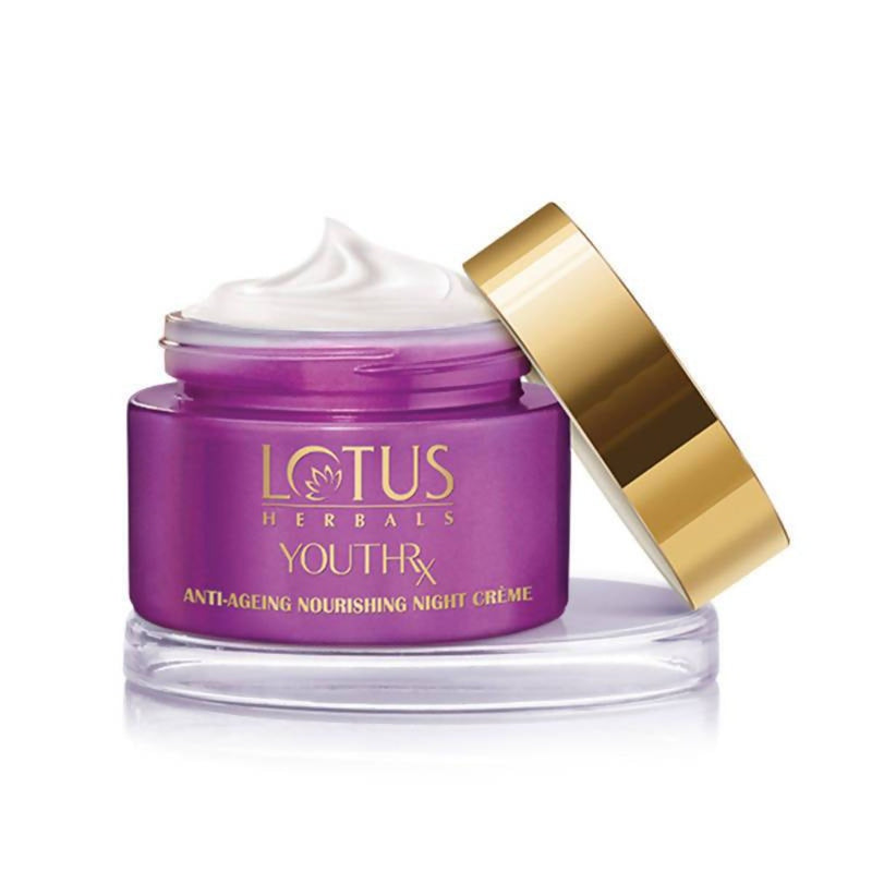 Lotus Herbals Youthrx Anti-Ageing Nourishing Night Creme - Distacart