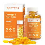 Thumbnail for BBETTER Omega 3 Fish Oil Capsules for Women & Men - Distacart