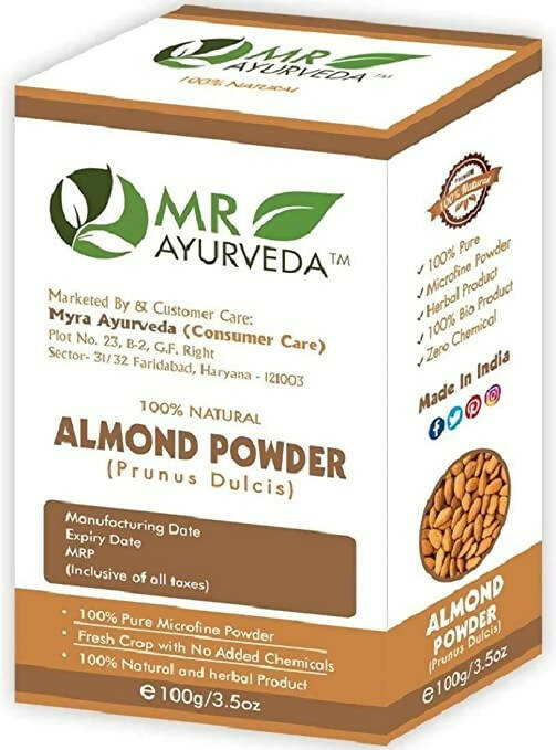 MR Ayurveda Almond Powder - Distacart