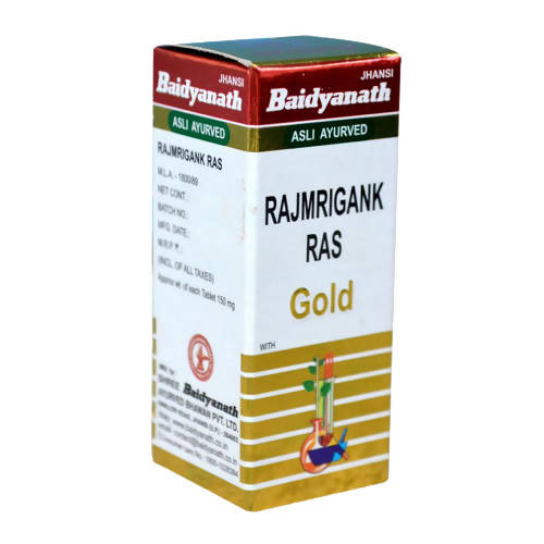 Baidyanath Rajmrigank Ras With Gold