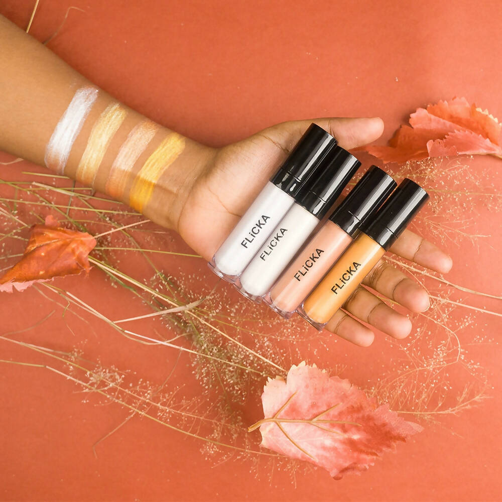 Flicka High On Shine Highlighter - Gold - Distacart