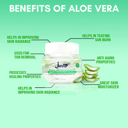 Jeva Organic And Pure Aloe Vera Gel