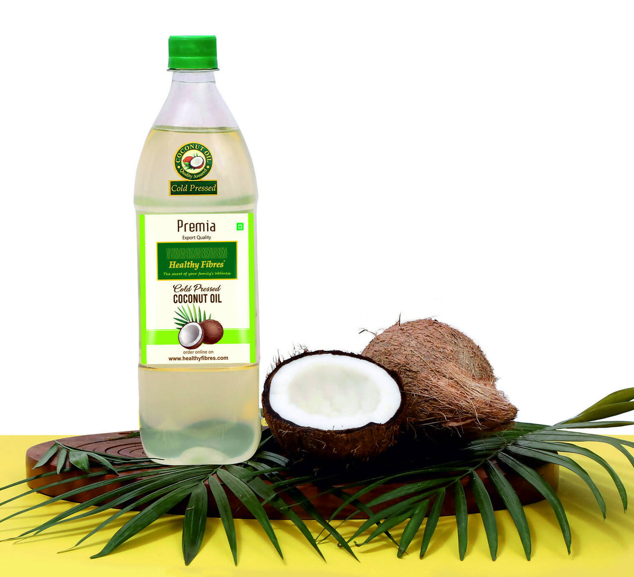 Healthy Fibres Cold Pressed Coconut Oil - Distacart
