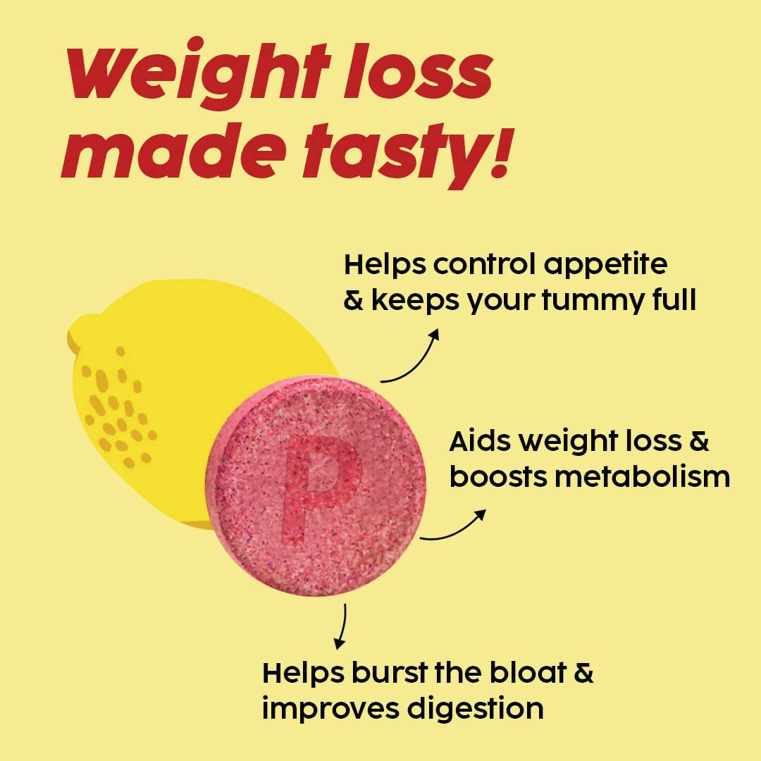 PLIX The Plant Fix Apple Cider Vinegar Effervescent Tablet with Mother - Lemon Masala - Distacart