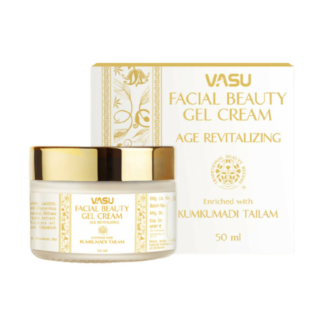 Vasu Kumkumadi Tailam Facial Beauty Gel Face Cream - Distacart