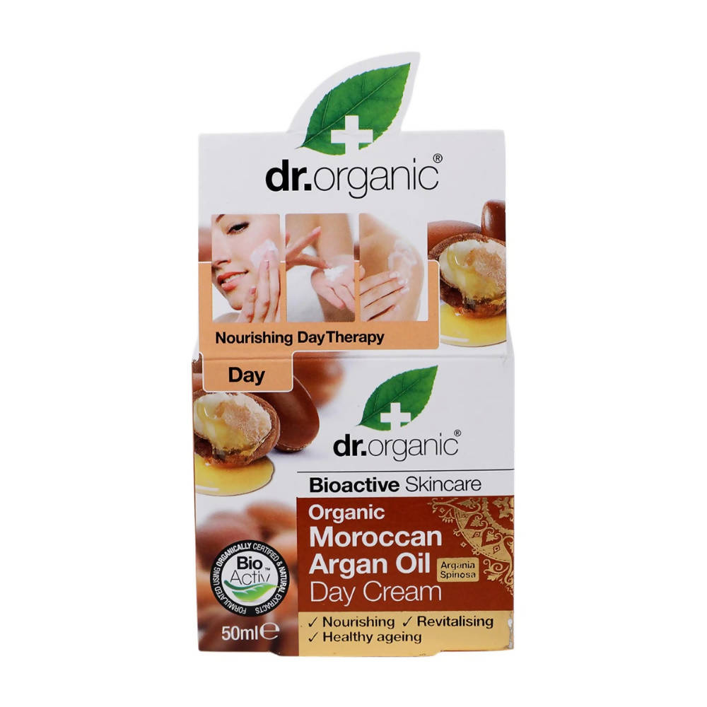 Dr.Organic Moroccan Argan Oil Day Cream - Distacart