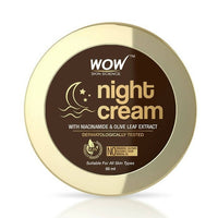 Thumbnail for Wow Skin Science Night Cream With Niacinamide & Olive Leaf Extract - Distacart