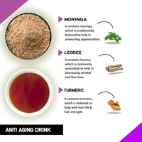 Thumbnail for Just Vedic Anti Aging Drink Mix - Distacart