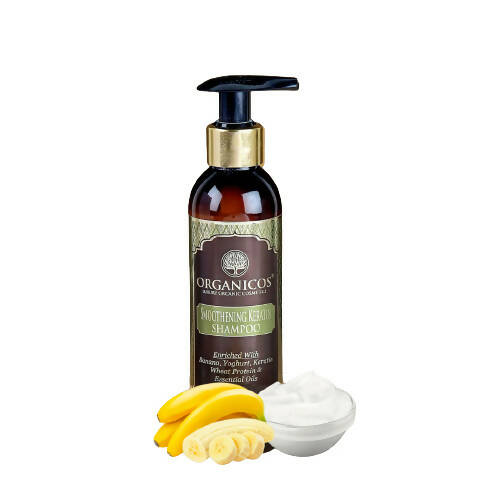 Organicos Smoothening Keratin Shampoo - Distacart
